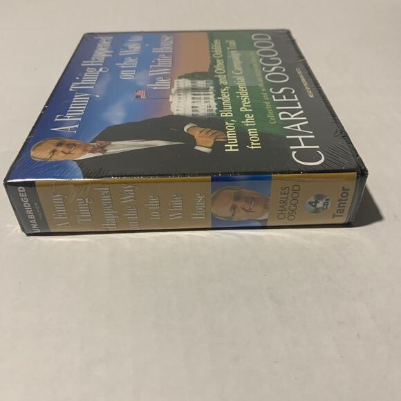 A Funny Thing Happened On The Way To The White House Audio CD Book 2008 Osgood - Picture 8 of 10